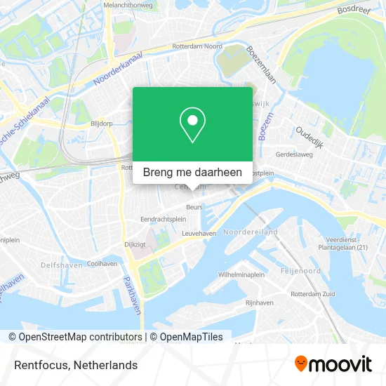 Rentfocus kaart