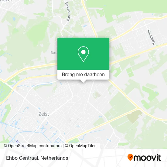 Ehbo Centraal kaart