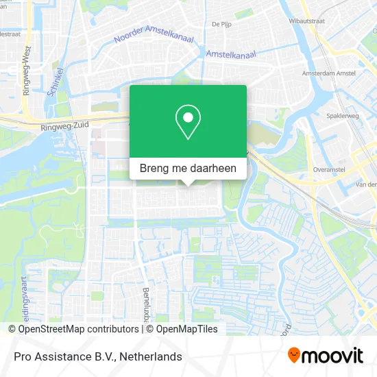 Pro Assistance B.V. kaart