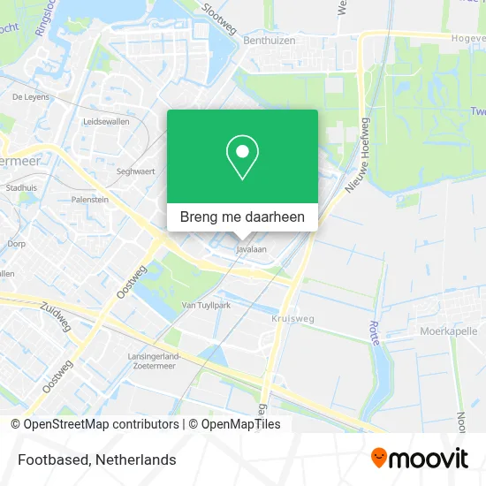 Footbased kaart