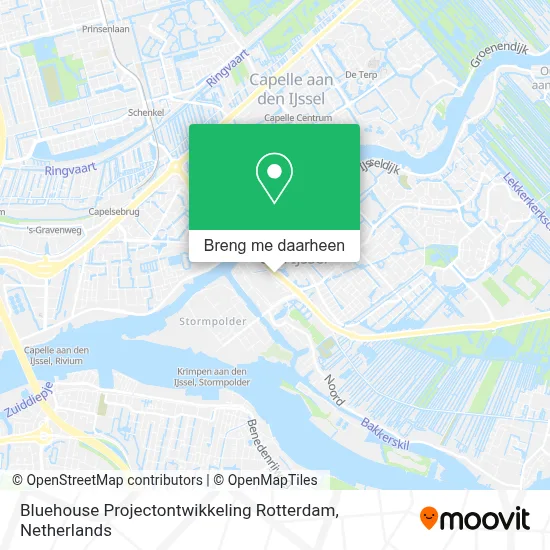 Bluehouse Projectontwikkeling Rotterdam kaart