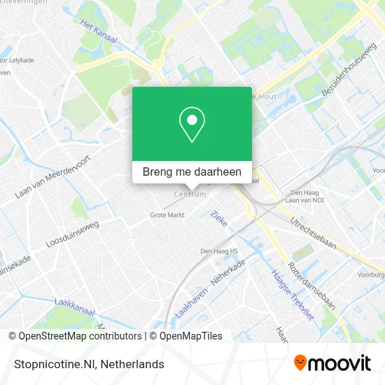 Stopnicotine.Nl kaart