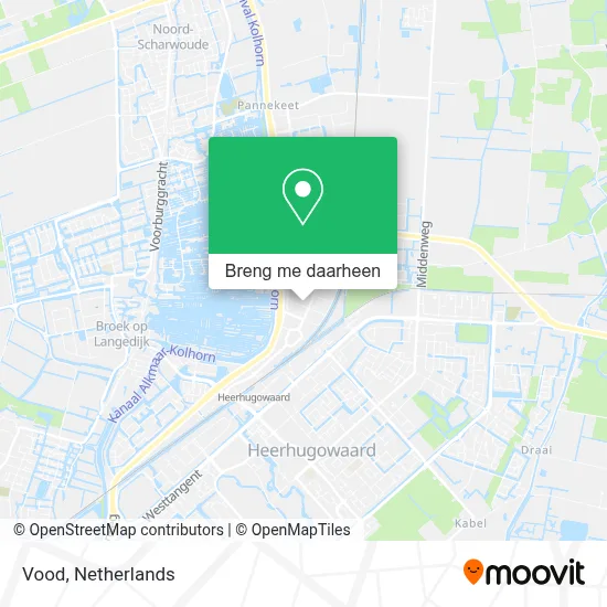 Vood kaart