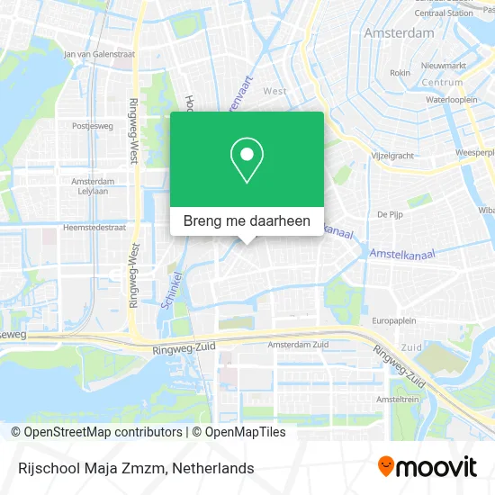 Rijschool Maja Zmzm kaart