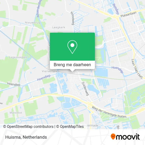 Huisma kaart