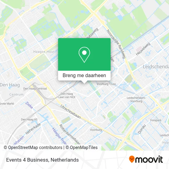 Events 4 Business kaart