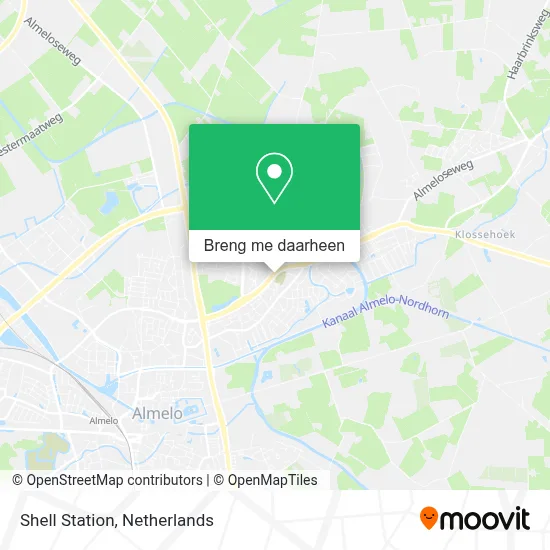 Shell Station kaart