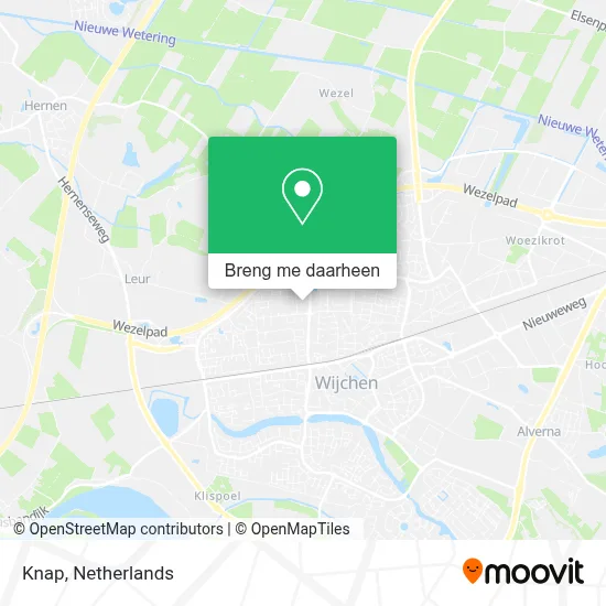 Knap kaart