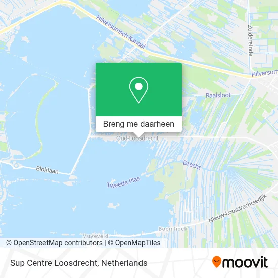 Sup Centre Loosdrecht kaart