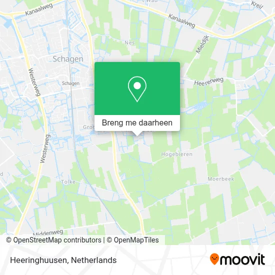 Heeringhuusen kaart