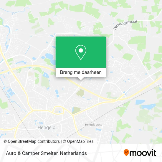 Auto & Camper Smelter kaart