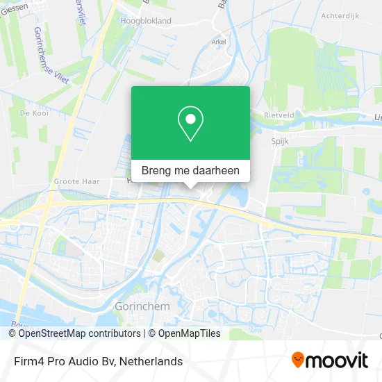 Firm4 Pro Audio Bv kaart