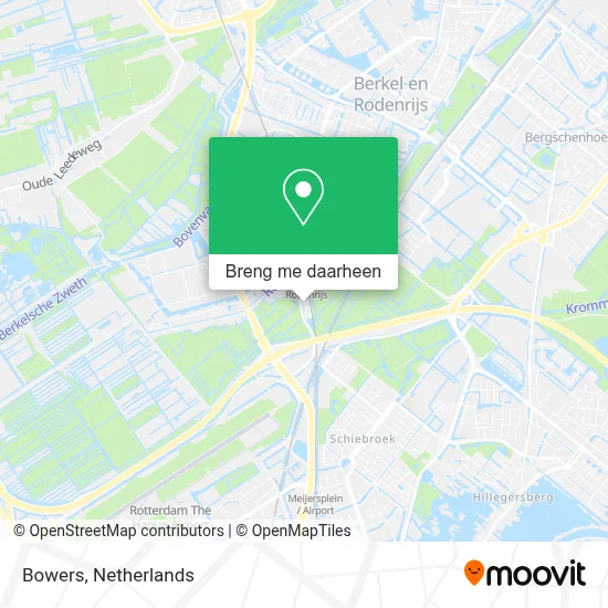 Bowers kaart