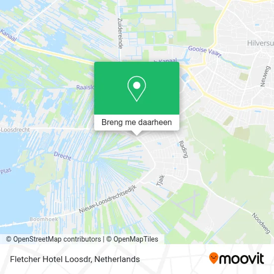 Fletcher Hotel Loosdr kaart