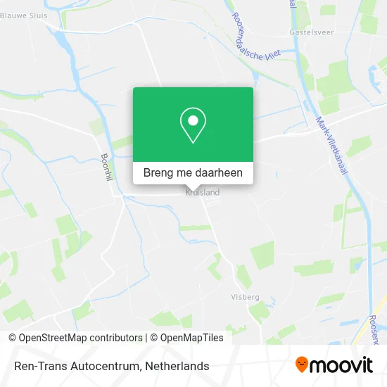 Ren-Trans Autocentrum kaart