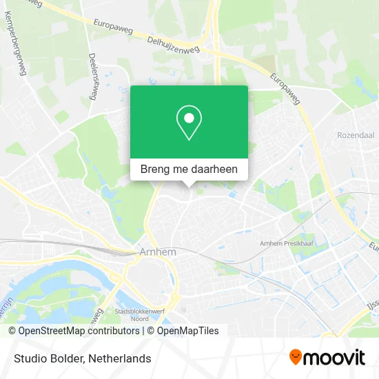 Studio Bolder kaart
