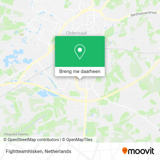 Fightteamhisken kaart