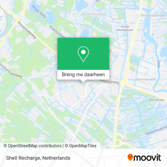 Shell Recharge kaart