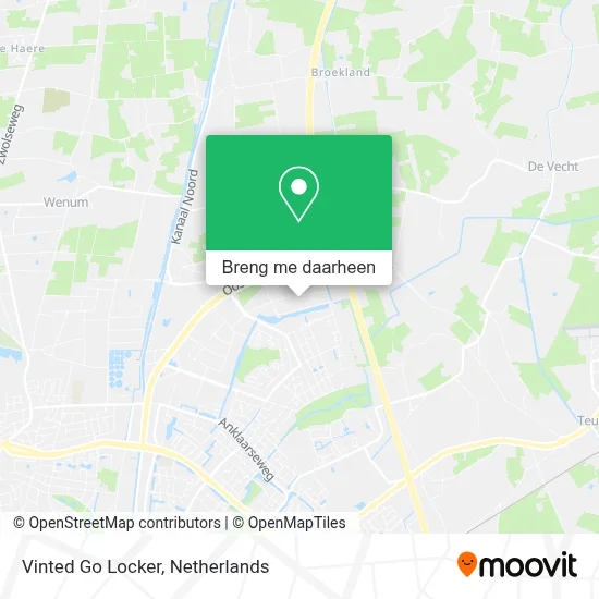 Vinted Go Locker kaart