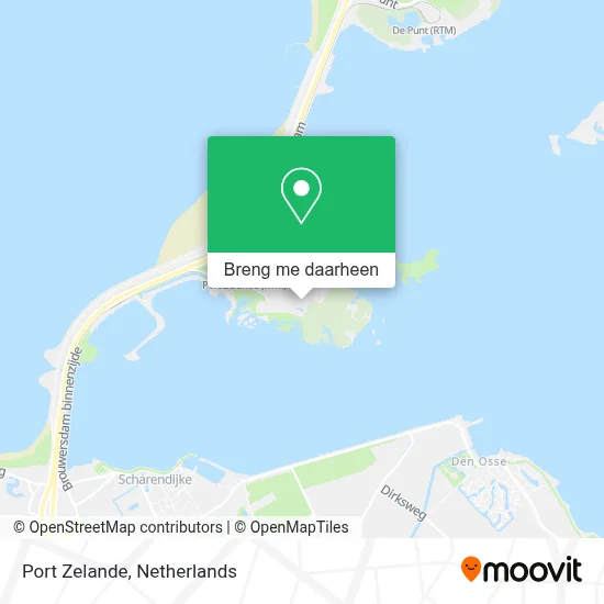 Port Zelande kaart
