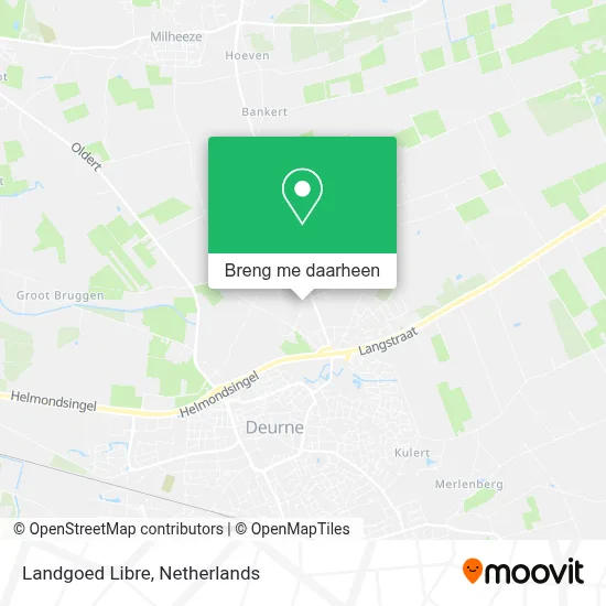 Landgoed Libre kaart