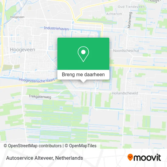 Autoservice Alteveer kaart