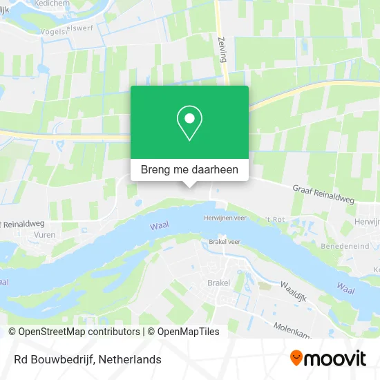 Rd Bouwbedrijf kaart