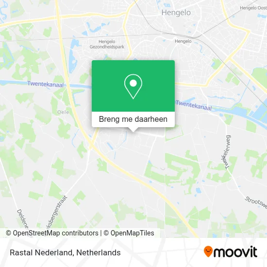 Rastal Nederland kaart