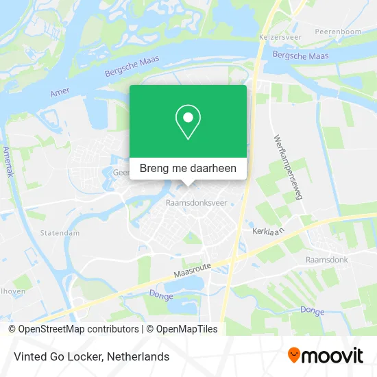 Vinted Go Locker kaart