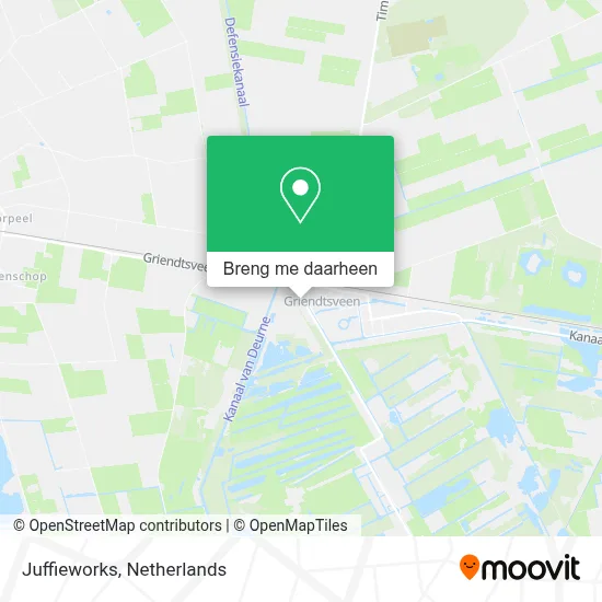 Juffieworks kaart