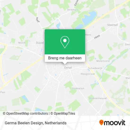 Germa Beelen Design kaart
