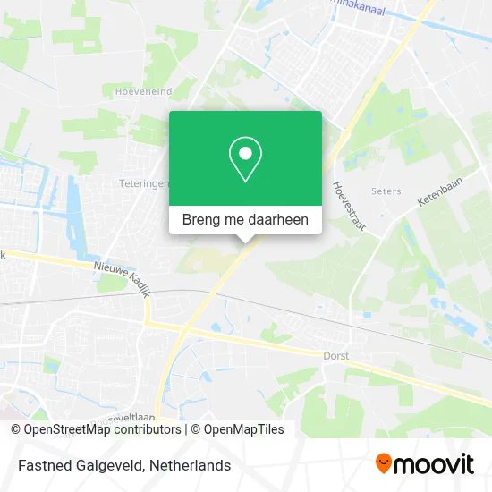 Fastned Galgeveld kaart