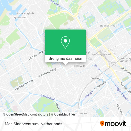 Mch Slaapcentrum kaart