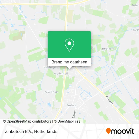 Zinkotech B.V. kaart