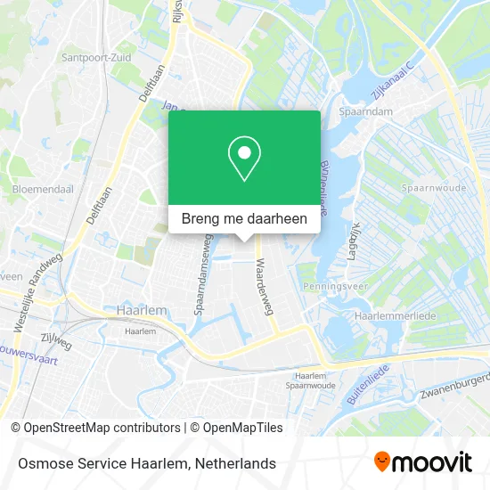 Osmose Service Haarlem kaart
