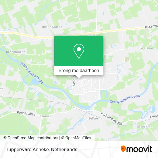 Tupperware Anneke kaart