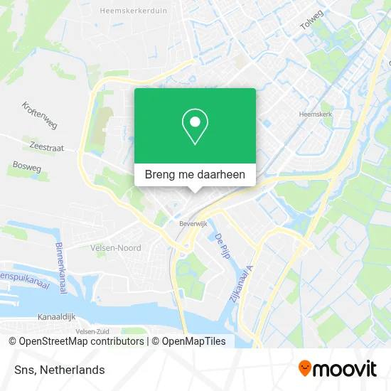 Sns kaart