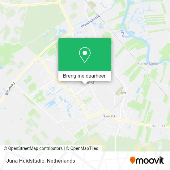 Juna Huidstudio kaart