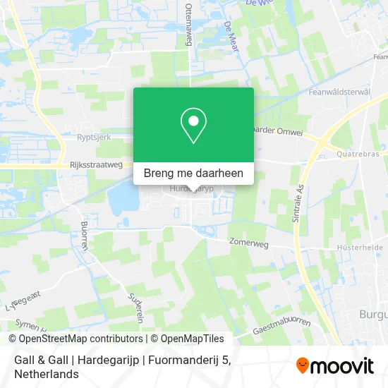 Gall & Gall | Hardegarijp | Fuormanderij 5 kaart