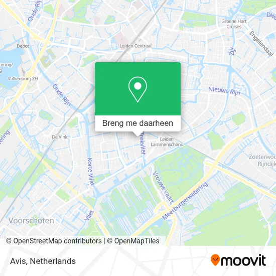 Avis kaart