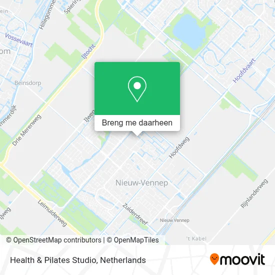 Health & Pilates Studio kaart