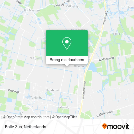 Bolle Zus kaart