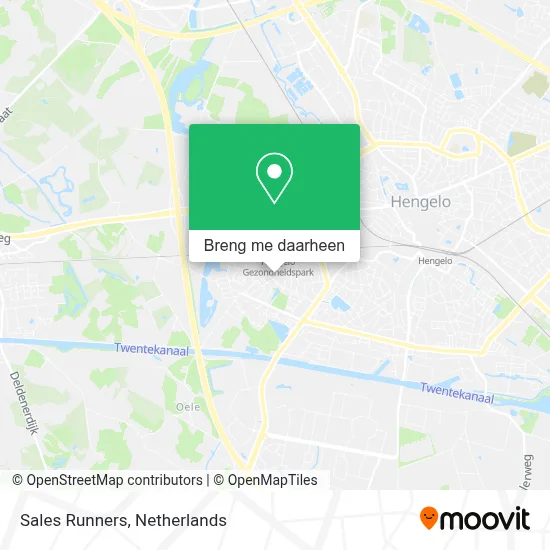 Sales Runners kaart