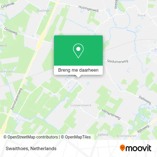 Swaithoes kaart