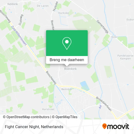Fight Cancer Night kaart