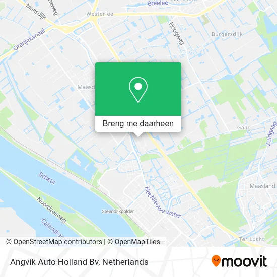 Angvik Auto Holland Bv kaart