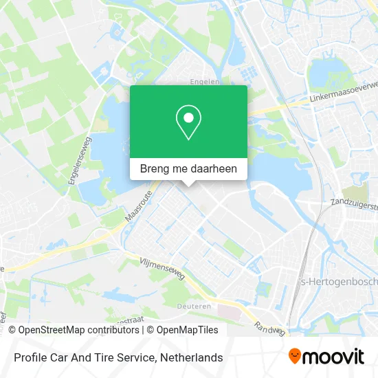 Profile Car And Tire Service kaart