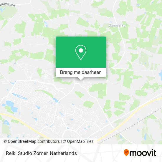 Reiki Studio Zomer kaart