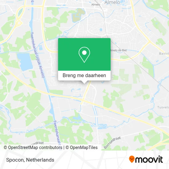 Spocon kaart