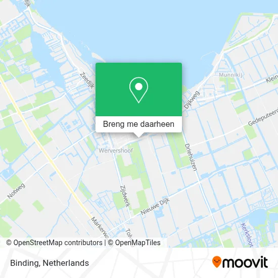 Binding kaart
